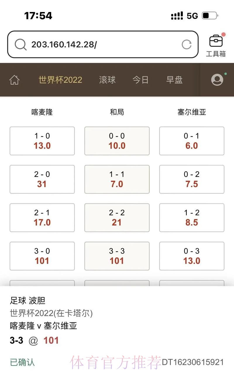 最新版世界杯滚球排行榜与官方网站入口